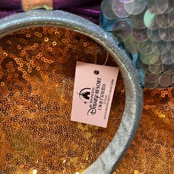 Disney Little Mermaid Ariel Inspired  Minnie Ears - Picture 3 of 4